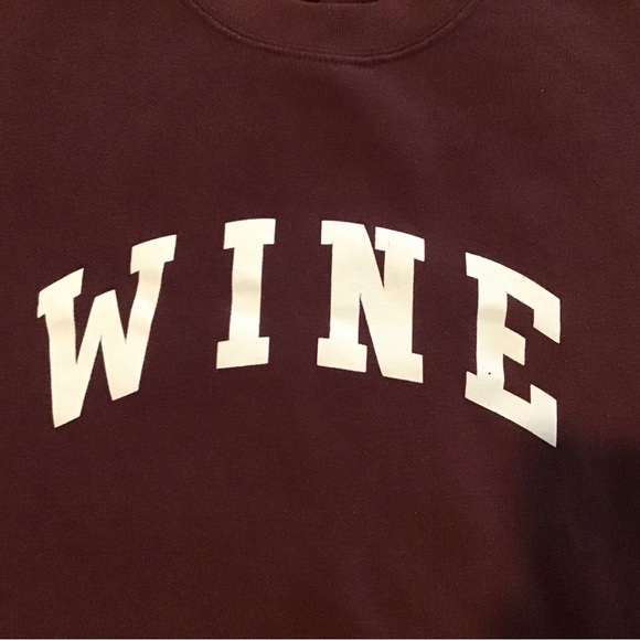 Wine Sweatshirt - Picture 2 of 5